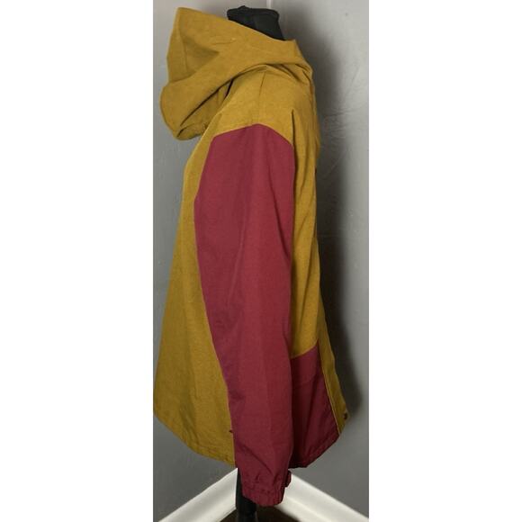 Aperture Men’s Snow Boarding Jacket Size Large Maroon And Gold winter sports - Picture 2 of 12